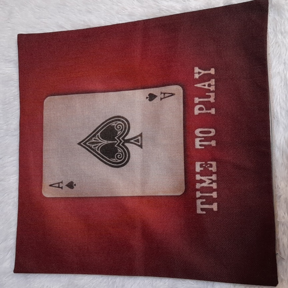 💓 17" A♤ Pillow Case
